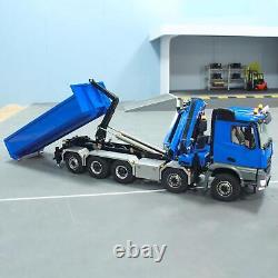 1/14 1010 RC Hydraulic Full Dump Truck Crane U-shaped Bucket Dumper PL18 Lite