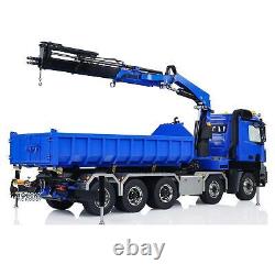 1/14 1010 RC Hydraulic Full Dump Truck Crane U-shaped Bucket Dumper PL18 Lite