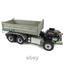 1/14 LESU 66 RC Hinol700 Hydraulic Dumper Truck Pump Light Motor Radio Model