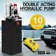 10 Quart Double Acting Hydraulic Pump Dump Trailer Crane Remote Unloading