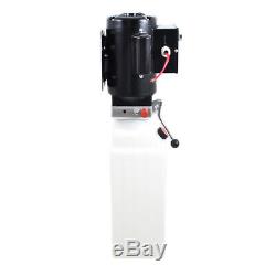 10L Single Acting Hydraulic Pump Dump Trailer Reservoir Plastic Unit Pack Hoist