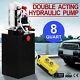12 Volt Double Acting Hydraulic Pump For Dump Trailer 8 Quart Power Unit Crane
