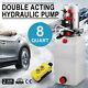 12 Volt Hydraulic Pump For Dump Trailer 8 Quart Poly Double Acting