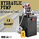 15 Quart Double Acting Hydraulic Pump Dump Trailer Lifting Lift 12v