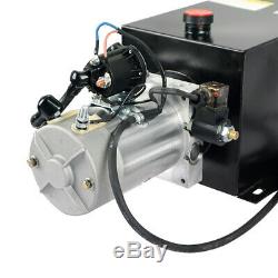16 Quart Hydraulic Pump Dump Trailer Hydraulic Power Unit Steel/Single Acting