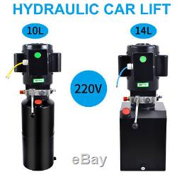 2.64/3.7 Gallon Single Acting Hydraulic Pump Dump Trailer Unloading Car Lift