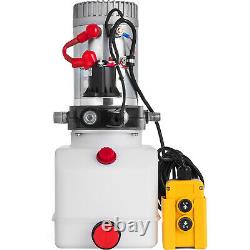 4.5L Single Acting Hydraulic Pump Dump Trailer Power Unit Control Kit Lift