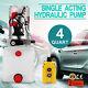4 Quart Single Acting Hydraulic Pump Dump Trailer Car Lift 12 Volt Repair