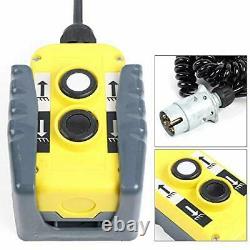 4 Wire Dump Trailer Remote Control Switch for Double-Acting Hydraulic Pumps 12V