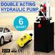 6 Quart Double Acting Hydraulic Pump Dump Trailer Unit Pack Reservoir Remote