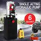 6 Quart Single Acting Hydraulic Pump Dump Trailer Unloading Lift Car