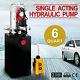6 Quart Single Acting Hydraulic Pump Dump Trailer Unloading Reservoir Control