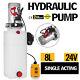 8 L Single Acting Hydraulic Pump Dump Trailer Zz003835 24v Power Unit