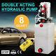 8 Quart Double Acting Hydraulic Pump Dump Trailer Car Lift Lifting Kit