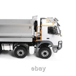 8x8 Hydraulic Dump Truck, Ready to run (RTR) Scale 1/14