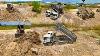 Dozer Works Push Soil Stone And Dump Truck 25 5ton