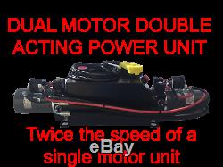 Dual Motor Double Acting Unit for Dump Trailers 2500psi