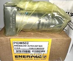 Enerpac PIDM502 5.0 to 1 Pressure Intensifier Face Mount Manifold Dump Valve NEW