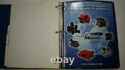 Genuine Metaris Hydraulic Piston Dump Pump catalog Binder set of #10