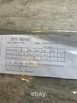 Genuine Metaris MH102G-2.0 LH Hydraulic Dump Pump, New