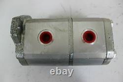 Haldex 1800634, W9A22711R3, H5138N02 Hydraulic Tandem Gear Pump Aluminum
