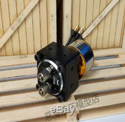 Hydraulic Oil Gear Pump + Brushless Motor for Huina 580 RC Excavator Dump Truck