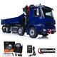 Lesu 1/14 Rc Metal Hydraulic Dumper Crane Truck 8x8 Arocs Remote Control Tipper