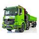 Lesu 8x8 Rc 1/14 Hydraulic Crane Dumper Truck For Arocs Electric Tipper