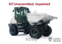 LESU Unpainted 1/14 44 6MDX RC Hydraulic Articulated Dump Truck KIT Sound Light