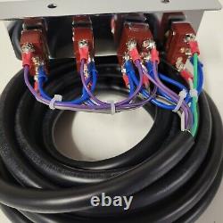 Lowrider Hydraulics Switch Pre-wired 3 Pump+3dump F B Bc Bc Chrome Plate 17f