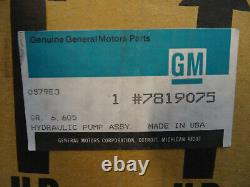 New Genuine GM Navistar 7819075 Axial Piston Hydraulic Steering Pump
