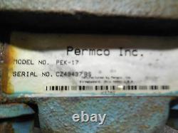 Permco PEK-17 Dump Pump 16 GPM 1200 RPM OD Shaft 7/8 Length 2 5/8 13 spli