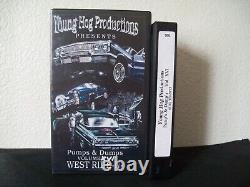 Pumps & Dumps Young Hog Vhs Tapes Volumes 13,16,25,33 South Cali Lowrider Scene