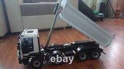 RC 8x4 Hydraulic Dump Truck Iveco, Ready to run (RTR) Scale 1/14