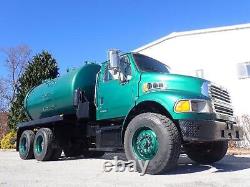 Sterling Tandem Gvs Vac Vacuum Septic Pump Pumper Hydraulic Dumping Tank Truck