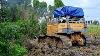 Update Great Showing Strongly Bulldozer Pushing Forest U0026 Dirt Mud Dump Truck Moving Soil Fill Up