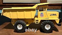 Vintage Buddy L Pressed Steel Mack Dump Truck 20.5 Hydraulic Works 20 Toy 60s