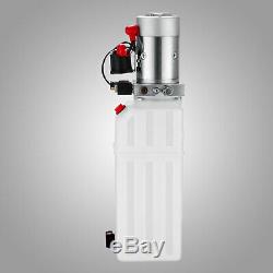 10 Pintes Simple Effet Pompe Hydraulique Remorque À Déchargement De Levage Voiture En Plastique