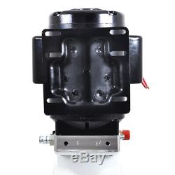 10l 220v Simple Effet Pompe Hydraulique Remorque À Déchargement Contrôle Kit Grue Power Unit