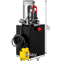 13 Pintes Simple Effet Pompe Hydraulique Remorque À Déchargement Fer Déchargement Power Unit