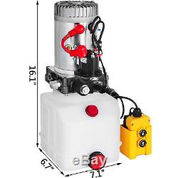 4.5l Simple Effet Pompe Hydraulique Remorque À Déchargement Zz003468 Contrôle Kit Plastique