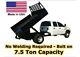 Camion Plat Dump Kit 12 À 14 Camions Rectiligne Ft 7,5 Ton Cap Made In Usa