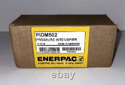 Enerpac PIDM502 5.0 à 1 Intensificateur de pression Montage en face de la vanne de vidange du collecteur NEUF