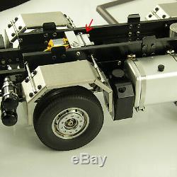 Engrenage Hydraulique Pumpmetal Pompe D'alimentation Avec Secours Kit Valve Pour 1/14 Rc Camion À Benne Basculante