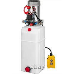 Groupe Hydraulique Pompe Hydraulique Remorque De Réservoir 8 Quart À Double Action