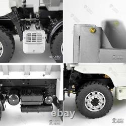 LESU 1/14 Hinol700 RC 88 Camion-benne hydraulique en métal avec pompe, lumières et différentiel.