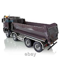 Lesu 8x8 Rc Dump Truck 1/14 Hydraulic Man Tgs Roll On/off Tipper Servo Esc Pompe