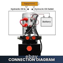 Nouvelle Pompe Hydraulique 12v /unité D'alimentation Hydraulique / Unité D'alimentation De Remorque Électrique À Décharge