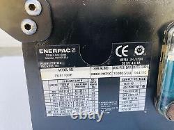 Pompe hydraulique électrique Enerpac Zu4110de avec vanne de vidange solénoïde 3/2, 208-240v