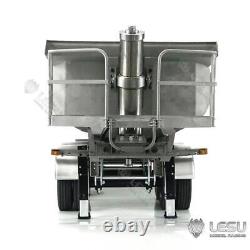 Pompe pour remorque basculante hydraulique en métal LESU pour modèle de camion tracteur RC Tamiye 1/14